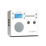 Tivoli SongBook Radio in High Gloss White/Silver