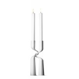 MENU Double Candle Holder White