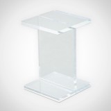 Gus* Acrylic I-Beam Table